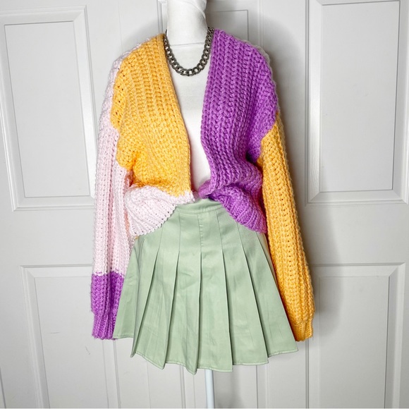 Cider Dresses & Skirts - Cider mint green Pleated Tennis Skort (M)